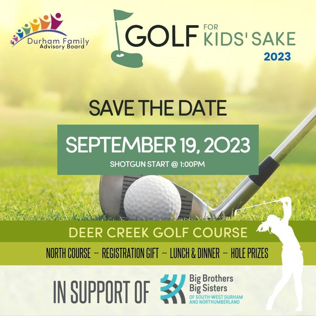 The Durham Family Advisory Board is participating in Golf For Kids Sake Durham